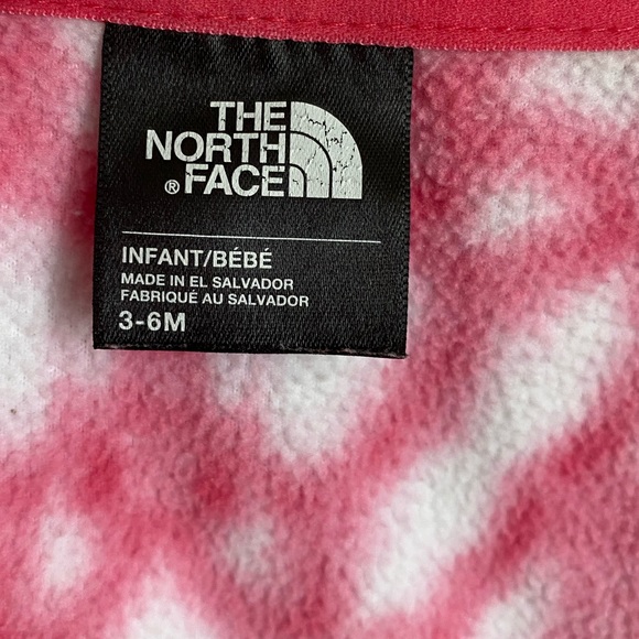 North Face Baby Glacier Full-Zip Hoodie 3-6mo - Picture 4 of 4